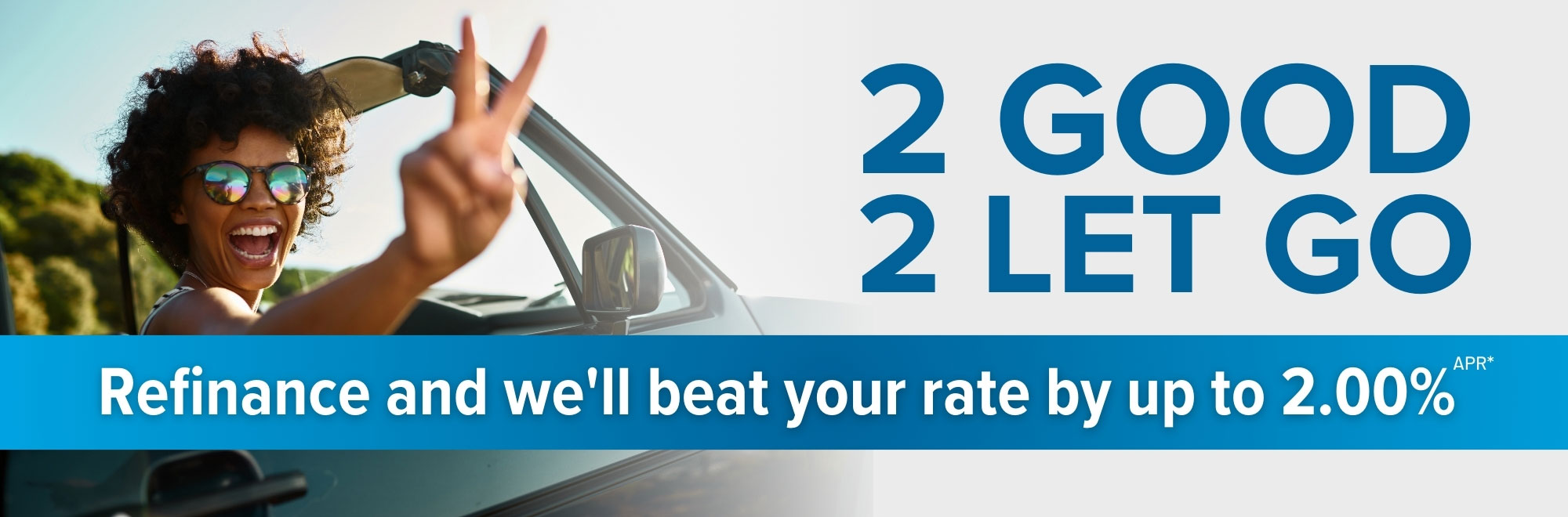 Move your auto loan to AHCU and we'll lower your rate by up to 2.00% Annual Percentage Rate. Restrictions apply.