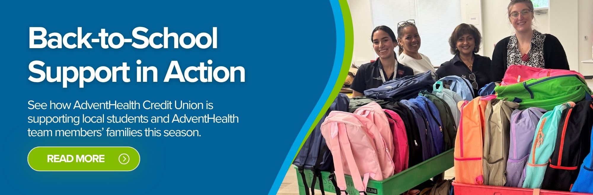 See how AdventHealth Credit Union is supporting local students and AdventHealth team members' families this season